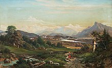 Vue de Salzbourg (1866)