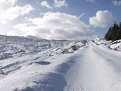 Cold day in Glen Kinglas