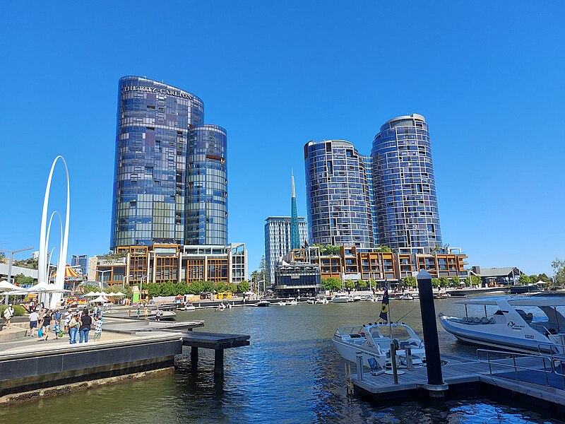 File:EQ Towers from ferry terminal.jpg