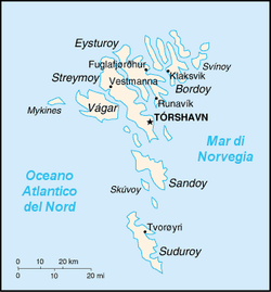 Fær Øer - Màppa