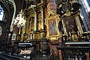 Interior of the basilica