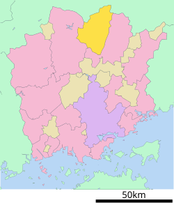 Location of Kagamino