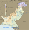 Image 20Pakistan map of climate classification zones (from Geography of Pakistan)