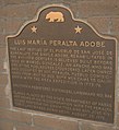 The California Historical Landmark plaque