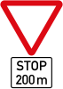 Stop ahead