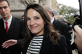 Virginie Ledoyen, People au Défilé Channel, Printemps-Eté 2010.jpg