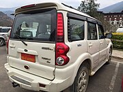 Mahindra Scorpio, 2nd facelift (rear)