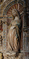 One of several Portuguese Maria Gravida figures, with the protective hand on the stomach