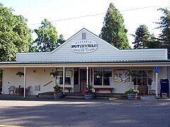 The historic Butteville Store, established 1863