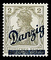 Danzig 1920 Michel-Nr 32 face value: