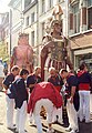 Roc et Eulàlia, géants grecs de l'Hospitalet de Llobregat