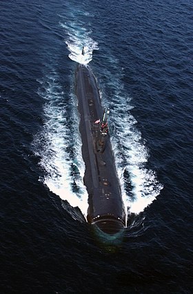 USS Albany (SSN-753) i Omanbugten
