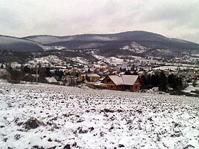 Vue du Zengő à Hosszúhetény.