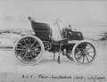 1898 - A. C. KREBS racing car photo album: 8cv 4cyl - Paris-Amsterdam. [3]