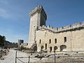 The triangular Keep of the Chateau of Beaucaire