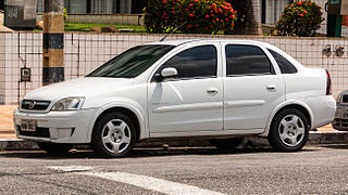 Chevrolet Corsa II vista Frontal