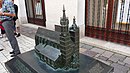 Bronze orientation table of Saint Mary Basilica in Kraków