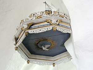 Pulpit canopy