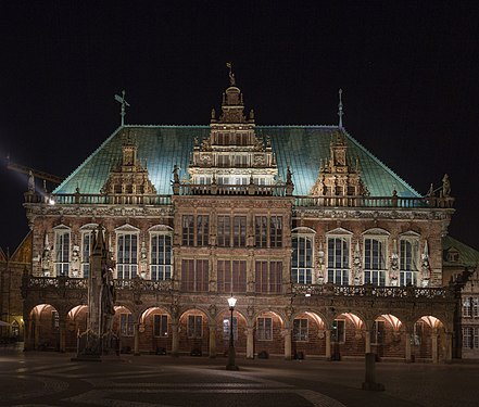 Das Rathaus von Bremen