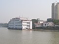 The Floatel in Kolkata located on the river