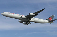 Air Canada inflight