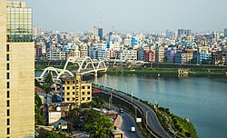 The second bridge of Hatirjheel