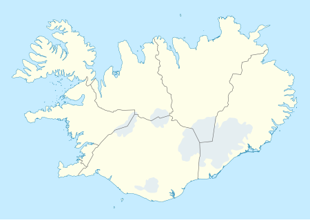 Beberapa gunung berapi di Islandia