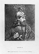 King Arthur, frontispiece from Idylls of the King by Alfred Tennyson.jpg