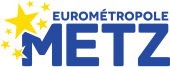 Nouveau logo de l'Eurométropole de Metz.