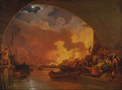 The Great Fire of London, 1797