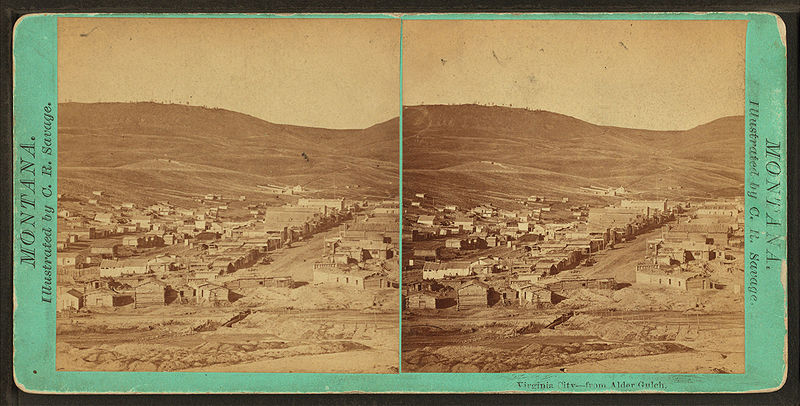 File:Virginia City--from Alder gulch, by Savage, C. R. (Charles Roscoe), 1832-1909.jpg