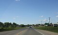 Looking north while entering Wausaukee