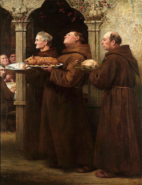 File:William Strutt The Prior's Feast.jpg