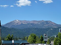 Mount Eddy from the city of Mount Shasta