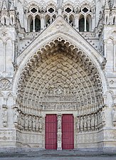 Le portail du Jugement dernier - vue d'ensemble.