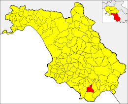 Celle di Bulgheria – Mappa