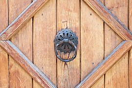 Door knocker in Sarajevo 01.jpg