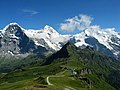 Eiger, Mönch og Jungfrau, Bern-Alpane