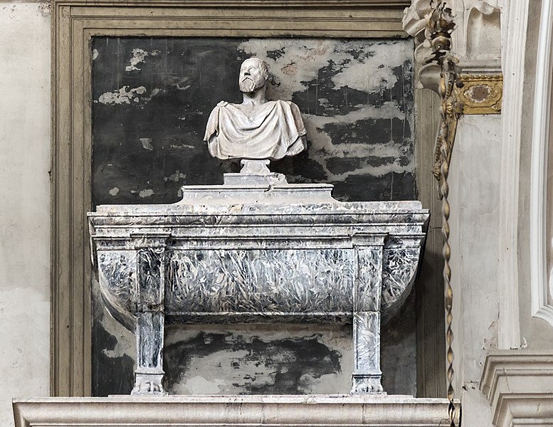 File:Interior of Chiesa dei Gesuiti (Venice) - Counter-façade - Monument to Andrea Da Lezze by Giulio del Moro.jpg