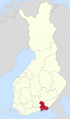 Lage in Finnland