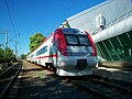 VMK-003 at Makhinjauri railway station in Batumi