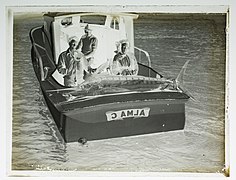 View of three people and a billfish on a boat (AM 79329-2).jpg