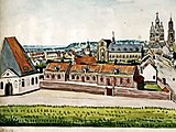 Jekerkazerne en -manège, Ph. van Gulpen, ca. 1850?