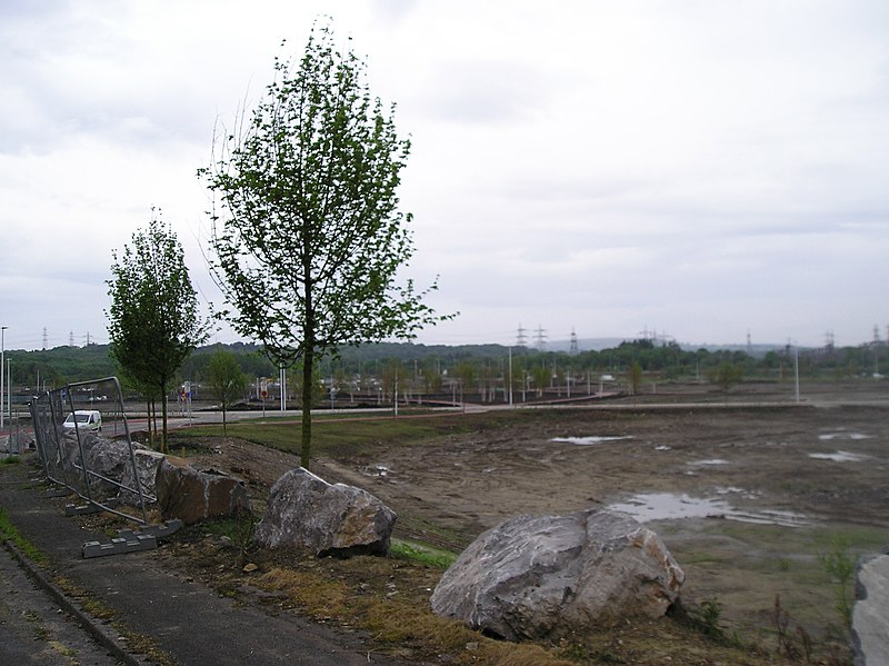 File:Construction site, Llangyfelach - geograph.org.uk - 4014677.jpg