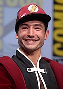 Ezra Miller dans le rôle de Flash