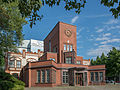 Eingangsgebäude der Margarinefabrik Voss in Hamburg-Barmbek