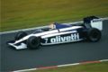 Piquet at the 1985 German GP (BT54)