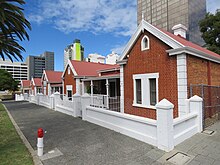 Victoria Square Cottages, Perth, January 2021 01.jpg