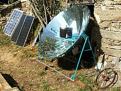 Forn solar parabolic Alsol 1.4.