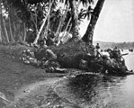 American forces landing at Rendova Island.